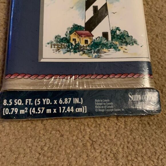 Sunworthy Self Stick Borderlines 5 Yard Wall Border *New* - Picture 3 of 5